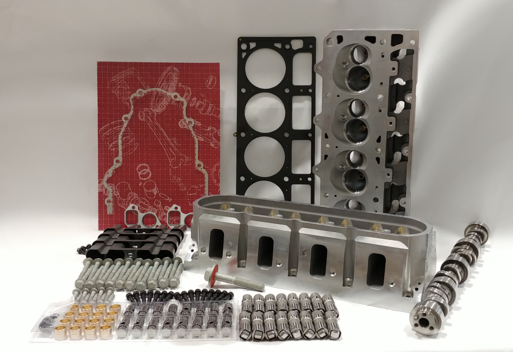 WR Heads & Cam Kit Chevy LS3 276 cc CNC Wärnå Racing